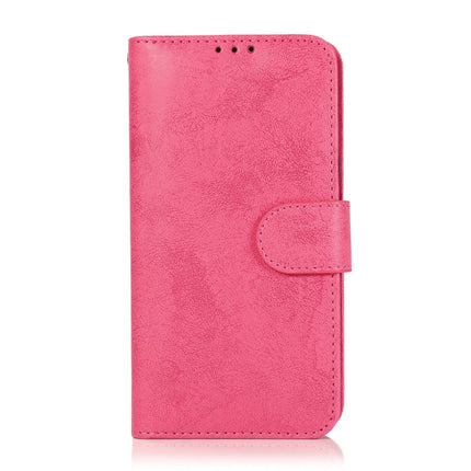 KLT888-2 Retro 2 in 1 Detachable Magnetic Horizontal Flip TPU + PU Leather Case with Holder & Card Slots & Photo Frame & Wallet, For iPhone 12 Pro Max