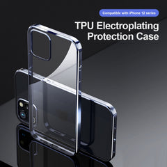 ROCK Shockproof Electroplating TPU Protective Case, For iPhone 12 mini, For iPhone 12 Pro Max