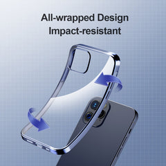 ROCK Shockproof Electroplating TPU Protective Case, For iPhone 12 mini, For iPhone 12 Pro Max