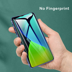 ROCK 2.5D Green Light Eye Protection Anti-blue Light Full Screen Tempered Glass Film, For iPhone 12 mini, For iPhone 12 / 12 Pro, For iPhone 12 Pro Max