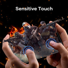 ROCK 2.5D Green Light Eye Protection Anti-blue Light Full Screen Tempered Glass Film, For iPhone 12 mini, For iPhone 12 / 12 Pro, For iPhone 12 Pro Max