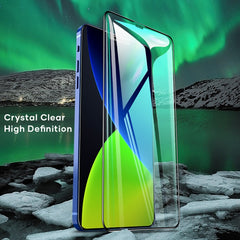 ROCK 2.5D Green Light Eye Protection Anti-blue Light Full Screen Tempered Glass Film, For iPhone 12 mini, For iPhone 12 / 12 Pro, For iPhone 12 Pro Max