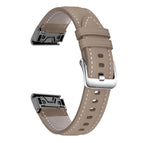 For Garmin Fenix 7 / 7X / 6X 26mm / Earthy Brown