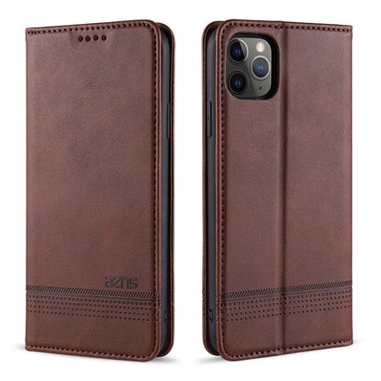 AZNS Magnetic Calf Texture Horizontal Flip Leather Case with Card Slots & Holder & Wallet, For iPhone 12 Pro Max, For iPhone 12 / 12 Pro, For iPhone 12 mini, For iPhone 11 Pro Max
