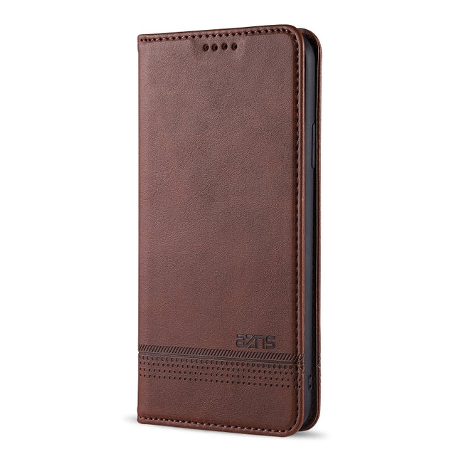 AZNS Magnetic Calf Texture Horizontal Flip Leather Case with Card Slots & Holder & Wallet, For iPhone 11 Pro, For iPhone 11