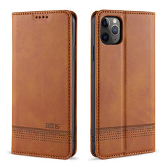 AZNS Magnetic Calf Texture Horizontal Flip Leather Case with Card Slots & Holder & Wallet, For iPhone 11 Pro, For iPhone 11