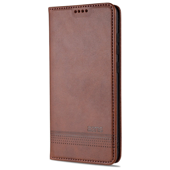 AZNS Magnetic Calf Texture Horizontal Flip Leather Case with Card Slots & Holder & Wallet, For Samsung Galaxy A11, For Samsung Galaxy A21s, For Samsung Galaxy A31, For Samsung Galaxy A41