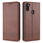 For Samsung Galaxy A11 / Dark Brown