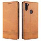 For Samsung Galaxy A11 / Light Brown