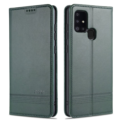 AZNS Magnetic Calf Texture Horizontal Flip Leather Case with Card Slots & Holder & Wallet, For Samsung Galaxy A11, For Samsung Galaxy A21s, For Samsung Galaxy A31, For Samsung Galaxy A41