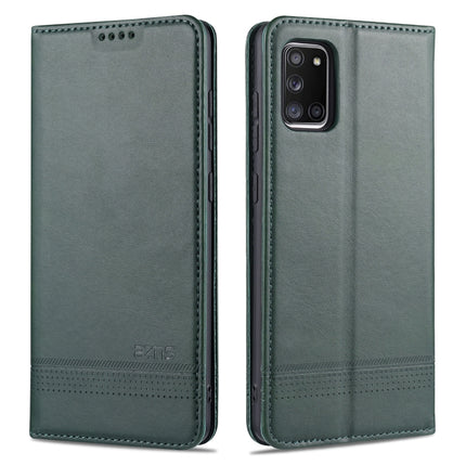 AZNS Magnetic Calf Texture Horizontal Flip Leather Case with Card Slots & Holder & Wallet, For Samsung Galaxy A11, For Samsung Galaxy A21s, For Samsung Galaxy A31, For Samsung Galaxy A41