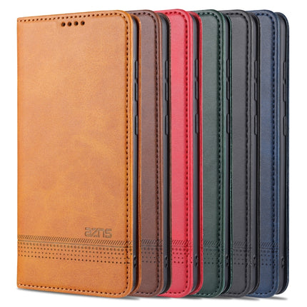 AZNS Magnetic Calf Texture Horizontal Flip Leather Case with Card Slots & Holder & Wallet, For Samsung Galaxy A51, For Samsung Galaxy A71, For Samsung Galaxy Note 10 Lite