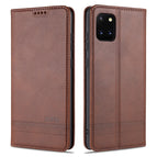 For Samsung Galaxy Note 10 Lite / Dark Brown