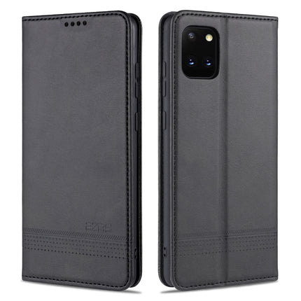 AZNS Magnetic Calf Texture Horizontal Flip Leather Case with Card Slots & Holder & Wallet, For Samsung Galaxy A51, For Samsung Galaxy A71, For Samsung Galaxy Note 10 Lite
