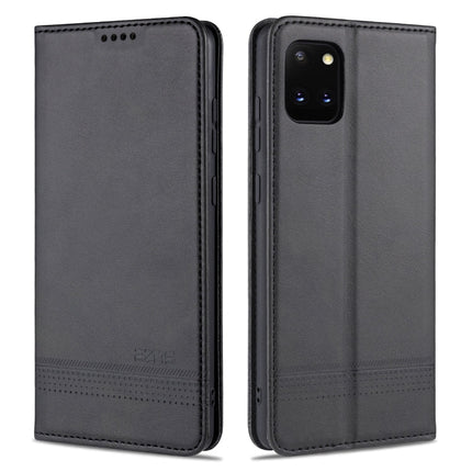 AZNS Magnetic Calf Texture Horizontal Flip Leather Case with Card Slots & Holder & Wallet, For Samsung Galaxy A51, For Samsung Galaxy A71, For Samsung Galaxy Note 10 Lite
