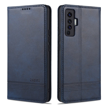 AZNS Magnetic Calf Texture Horizontal Flip Leather Case with Card Slots & Holder & Wallet, For vivo X30 / X30 Pro, For vivo X50 / X50 Pro, For vivo Y50, For vivo Z6