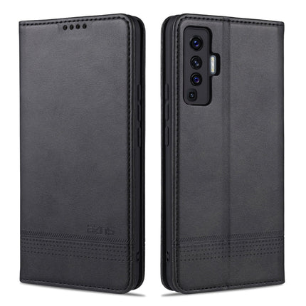 AZNS Magnetic Calf Texture Horizontal Flip Leather Case with Card Slots & Holder & Wallet, For vivo X30 / X30 Pro, For vivo X50 / X50 Pro, For vivo Y50, For vivo Z6