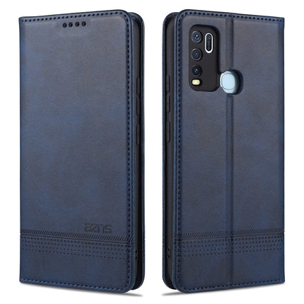 AZNS Magnetic Calf Texture Horizontal Flip Leather Case with Card Slots & Holder & Wallet, For vivo X30 / X30 Pro, For vivo X50 / X50 Pro, For vivo Y50, For vivo Z6