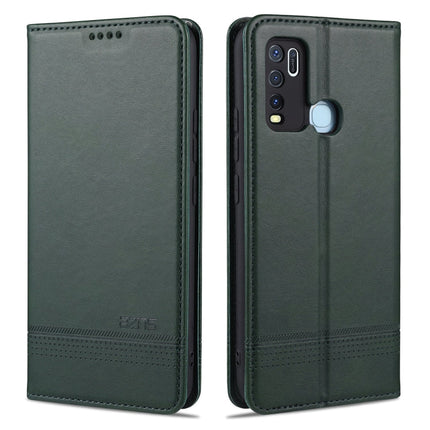 AZNS Magnetic Calf Texture Horizontal Flip Leather Case with Card Slots & Holder & Wallet, For vivo X30 / X30 Pro, For vivo X50 / X50 Pro, For vivo Y50, For vivo Z6