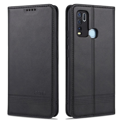 AZNS Magnetic Calf Texture Horizontal Flip Leather Case with Card Slots & Holder & Wallet, For vivo X30 / X30 Pro, For vivo X50 / X50 Pro, For vivo Y50, For vivo Z6