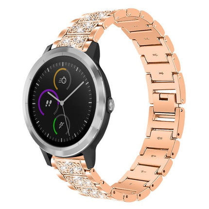 xDfind Diamond Jewelry Steel Watch Band, 22mm For Suunto Race S / Race / 9 Peak / 5 Peak, 20mm For Garmin Forerunner 570 42mm/245/645/158, 22mm For Garmin Venu 3 / vivoactive4, 20mm For Garmin venu 2 / venu / Sq2 / Sq                                   ...
