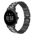 22mm For Fossil Gen 5 Carlyle/Julianna/Garrett / Black