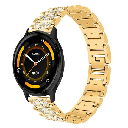 xDfind Diamond Jewelry Steel Watch Band, 22mm For Suunto Race S / Race / 9 Peak / 5 Peak, 20mm For Garmin Forerunner 570 42mm/245/645/158, 22mm For Garmin Venu 3 / vivoactive4, 20mm For Garmin venu 2 / venu / Sq2 / Sq                                   ...