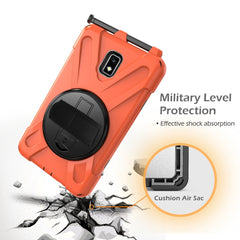 Shockproof Colorful Silicone + PC Protective Case with Holder & Hand Grip Strap & Pen Slot, For Samsung Galaxy Tab Active 2 8.0 T390/T395/T397