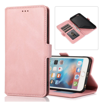 Retro Magnetic Closing Clasp Horizontal Flip Leather Case with Holder & Card Slots & Photo Frame & Wallet, For iPhone 6, For iPhone 6 Plus, For iPhone SE 2022 / SE 2020 / 8 / 7, For iPhone 8 Plus / 7 Plus