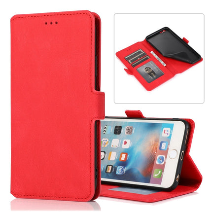 Retro Magnetic Closing Clasp Horizontal Flip Leather Case with Holder & Card Slots & Photo Frame & Wallet, For iPhone 6, For iPhone 6 Plus, For iPhone SE 2022 / SE 2020 / 8 / 7, For iPhone 8 Plus / 7 Plus
