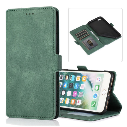 Retro Magnetic Closing Clasp Horizontal Flip Leather Case with Holder & Card Slots & Photo Frame & Wallet, For iPhone 6, For iPhone 6 Plus, For iPhone SE 2022 / SE 2020 / 8 / 7, For iPhone 8 Plus / 7 Plus