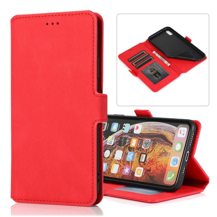 Retro Magnetic Closing Clasp Horizontal Flip Leather Case with Holder & Card Slots & Photo Frame & Wallet, For iPhone XR, For iPhone XS Max