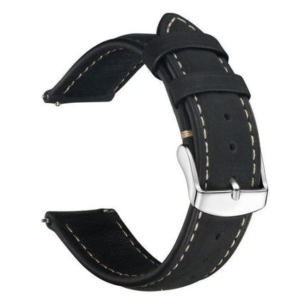 xDfind Retro Crazy Horse Texture Leather Watch Band, 24mm for Suunto 9 / 9 Baro / D5 / Core / 7, 14mm, 18mm