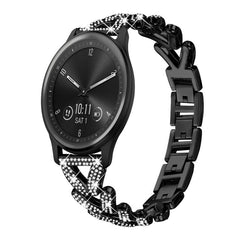 xDfind Small Twist Diamond Metal Watch Band