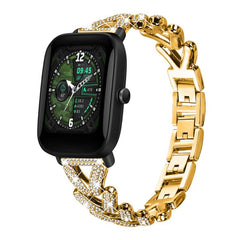 xDfind Small Twist Diamond Metal Watch Band