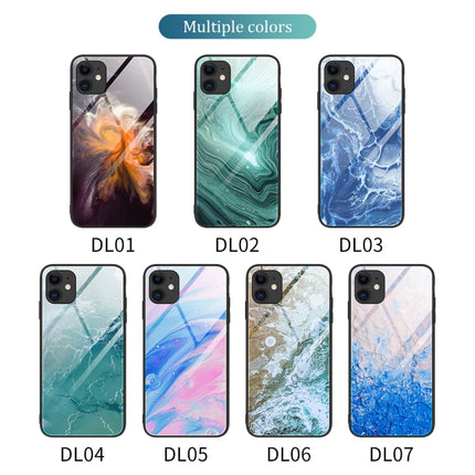 Marble Pattern Glass Protective Case, For iPhone 12 mini, For iPhone 12 Pro Max, For iPhone 11 Pro