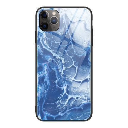 Marble Pattern Glass Protective Case, For iPhone 12 mini, For iPhone 12 Pro Max, For iPhone 11 Pro