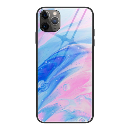 Marble Pattern Glass Protective Case, For iPhone 12 mini, For iPhone 12 Pro Max, For iPhone 11 Pro