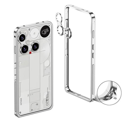 Metal Frame Heat Dissipation Phone Case with Camera Guard Ring, For Nothing Phone 4a Pro, For Nothing Phone 4a, For Nothing Phone 3, For Nothing Phone 3a, For Nothing Phone 3a Pro