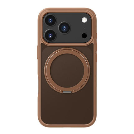 Kalebol Frosted MagSafe Holder Acrylic Hybrid TPU Phone Case, For iPhone 17 Pro Max, For iPhone 17 Pro, For iPhone 17, For iPhone Air