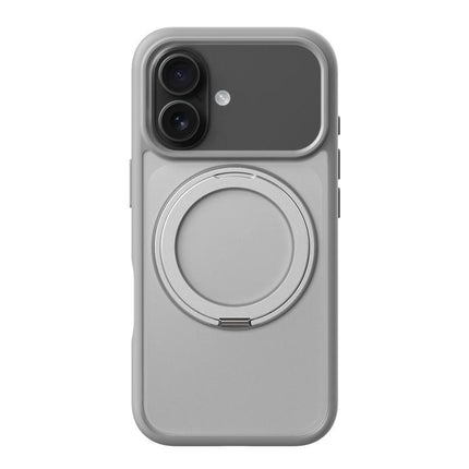 Kalebol Frosted MagSafe Holder Acrylic Hybrid TPU Phone Case, For iPhone 17 Pro Max, For iPhone 17 Pro, For iPhone 17, For iPhone Air