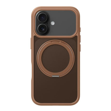 Kalebol Frosted MagSafe Holder Acrylic Hybrid TPU Phone Case, For iPhone 17 Pro Max, For iPhone 17 Pro, For iPhone 17, For iPhone Air