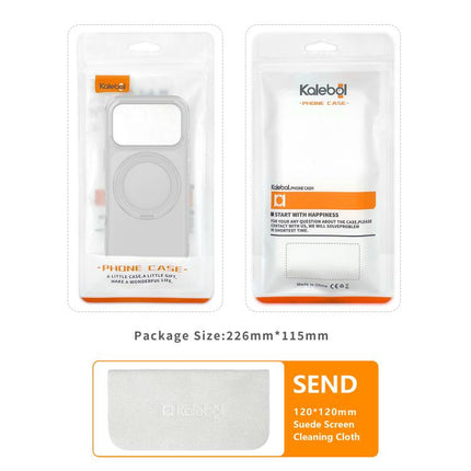 Kalebol Frosted MagSafe Holder Acrylic Hybrid TPU Phone Case, For iPhone 17 Pro Max, For iPhone 17 Pro, For iPhone 17, For iPhone Air
