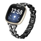 For Fitbit Versa 4 / 3 / Sense / Sense 2 / Black