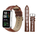 For Huawei Band 10 / 9 / 8 14mm / Dark Brown