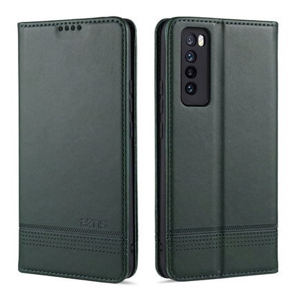 AZNS Magnetic Calf Texture Horizontal Flip Leather Case with Card Slots & Holder & Wallet, For Huawei Nova 7, For Huawei Nova 7 SE, For Huawei Enjoy 20, For Huawei Maimang 9