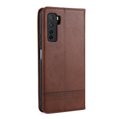 AZNS Magnetic Calf Texture Horizontal Flip Leather Case with Card Slots & Holder & Wallet, For Huawei Nova 7 SE, For Huawei Nova 7, For Huawei Enjoy 20, For Huawei Maimang 9