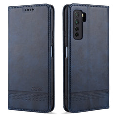 AZNS Magnetic Calf Texture Horizontal Flip Leather Case with Card Slots & Holder & Wallet, For Huawei Nova 7 SE, For Huawei Nova 7, For Huawei Enjoy 20, For Huawei Maimang 9