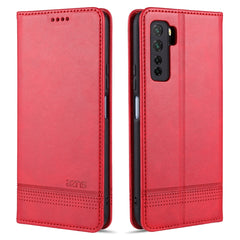 AZNS Magnetic Calf Texture Horizontal Flip Leather Case with Card Slots & Holder & Wallet, For Huawei Nova 7 SE, For Huawei Nova 7, For Huawei Enjoy 20, For Huawei Maimang 9