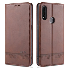 AZNS Magnetic Calf Texture Horizontal Flip Leather Case with Card Slots & Holder & Wallet, For Huawei Honor X10, For OPPO A9 (2020), For OPPO A31 / A8, For Samsung Galaxy S20